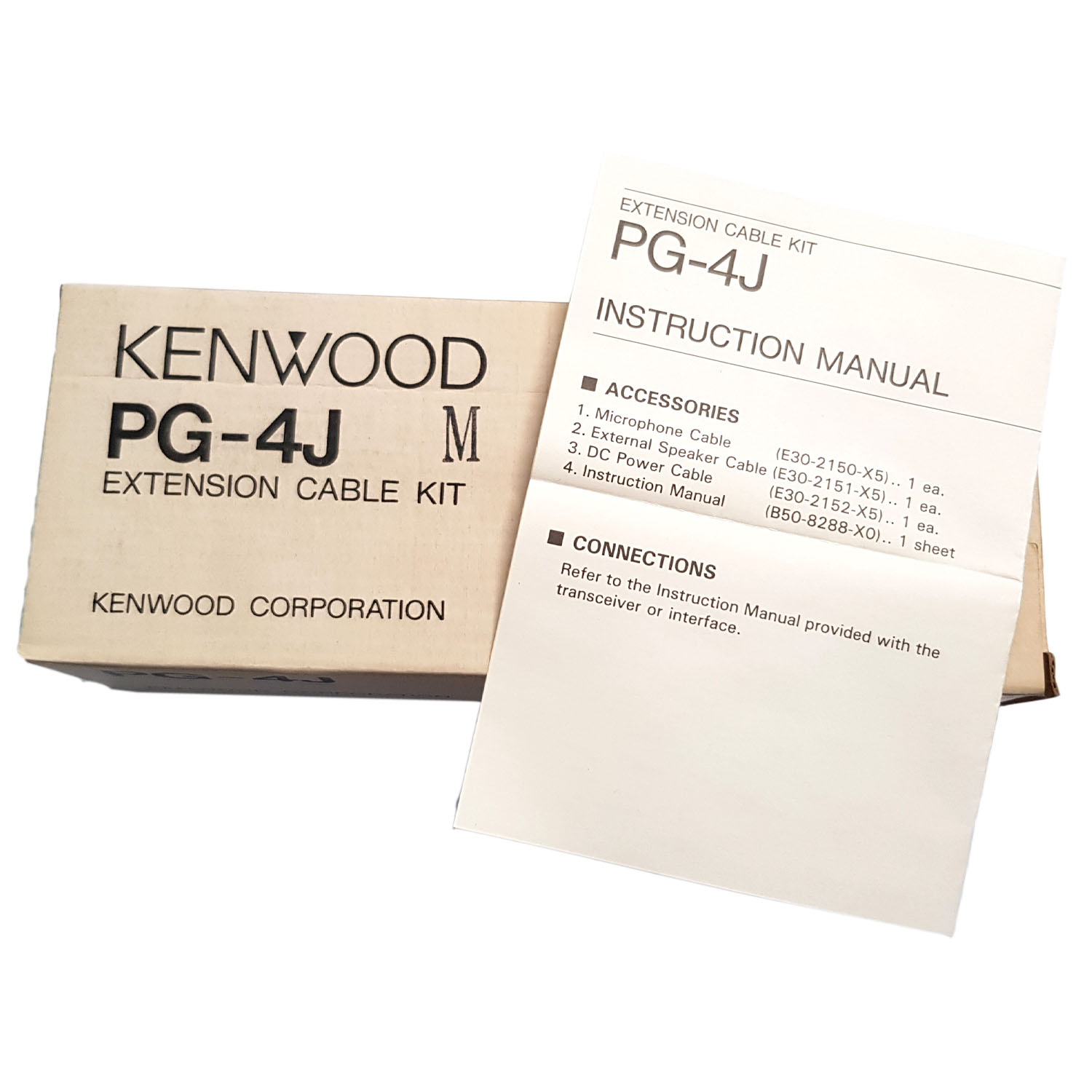 Kenwood PG-4J Extension Cable Kit
