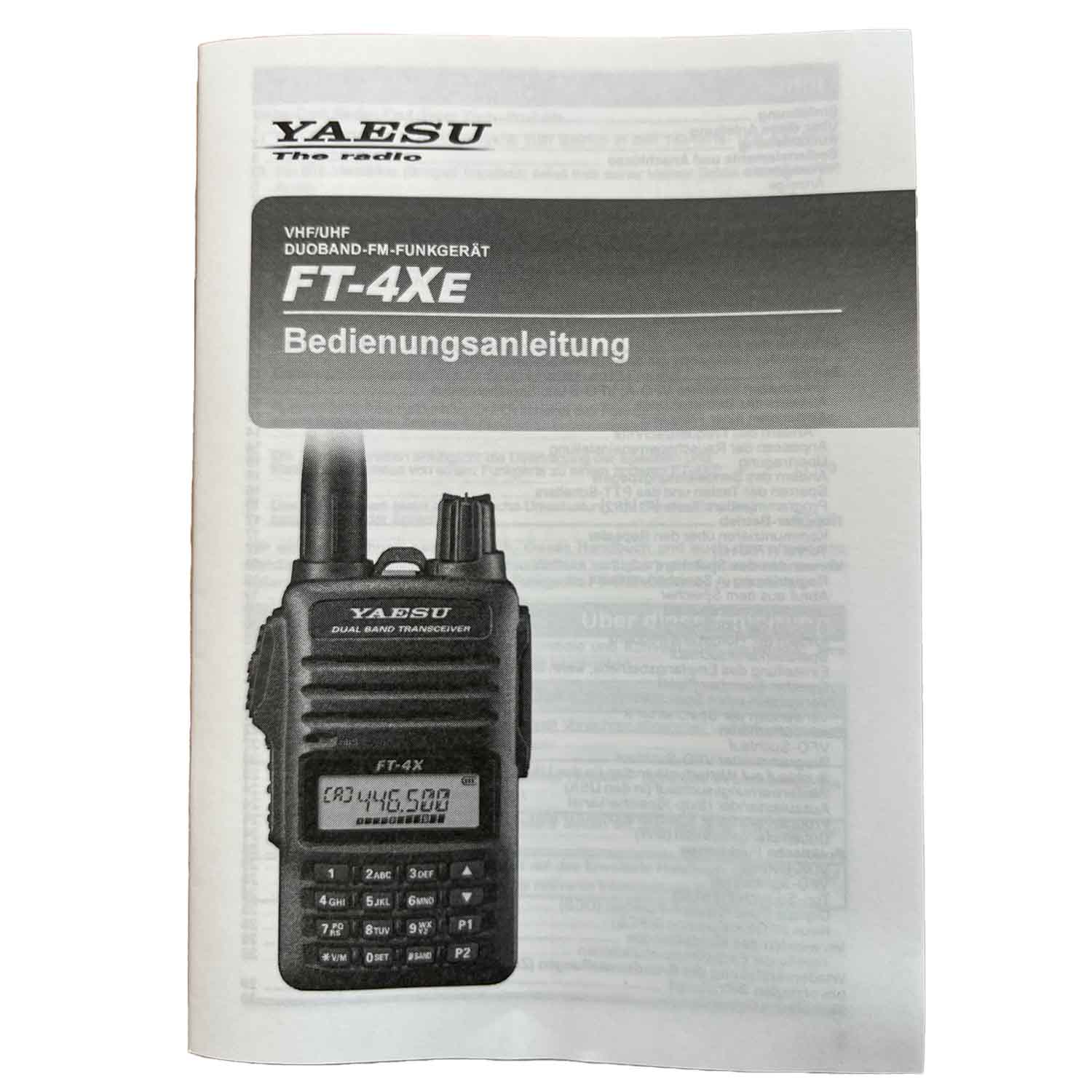 FT-4XE Bedienungsanleitung