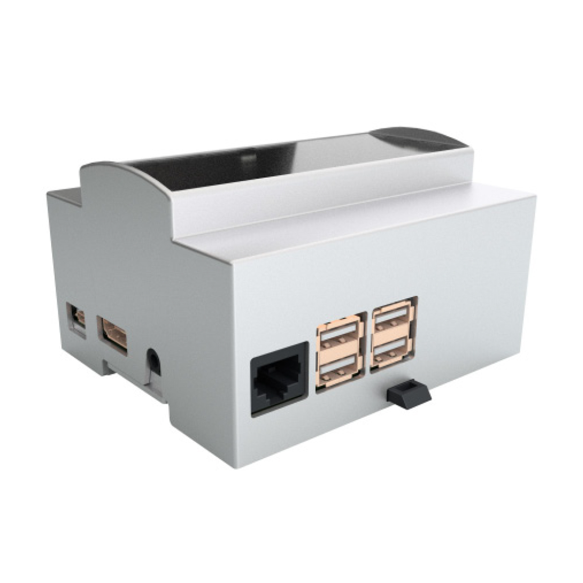 6mxts Hutschienengehäuse / DIN Rail KIT 6M XTS für Raspberry Pi 3