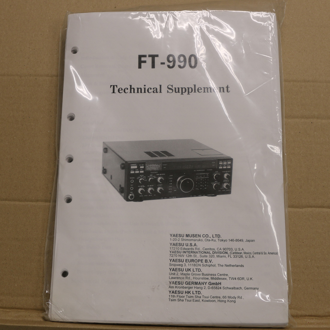 Yaesu FT-990 Operating Manual