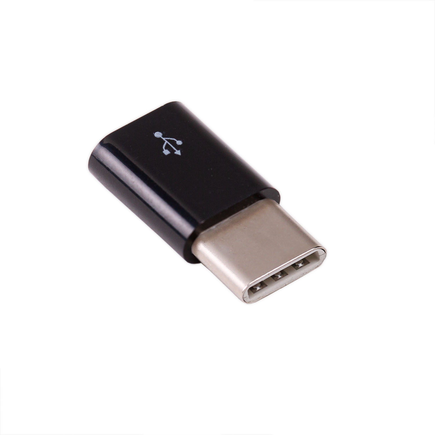 Raspberry Pi Micro-USB auf USB-C Adapter schwarz