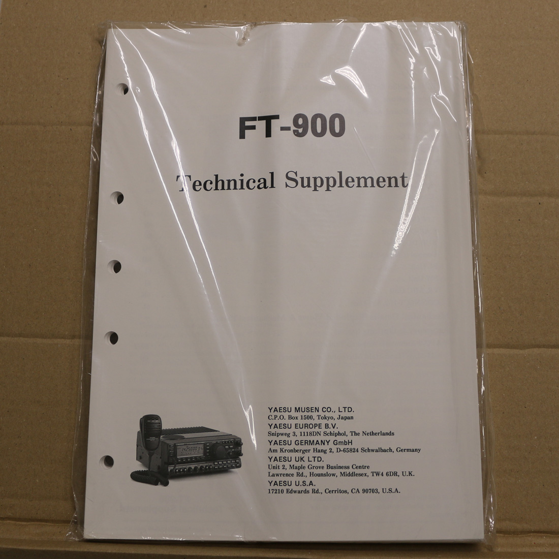 Yaesu FT-900 Technical Supplement