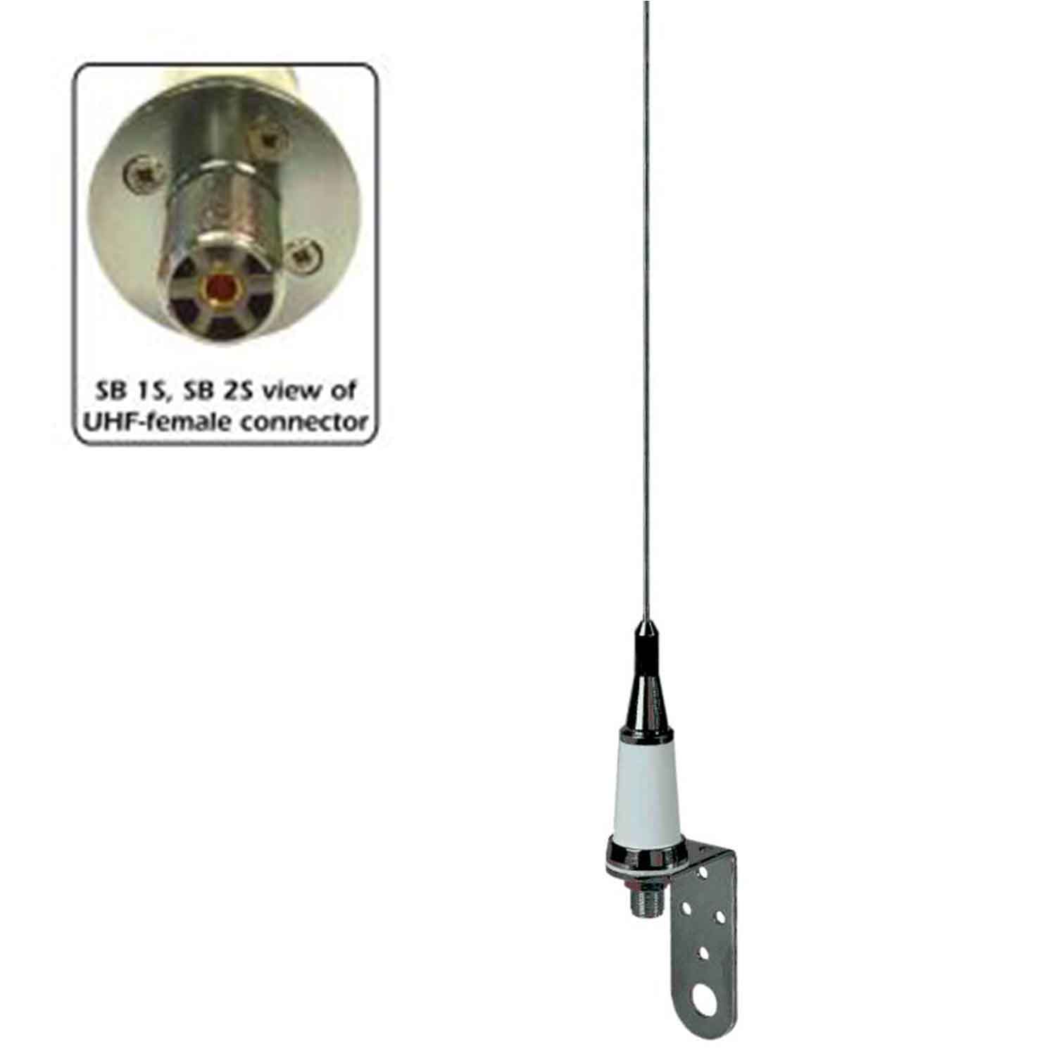 SIRIO SB 2 S Inox VHF Marineantenne