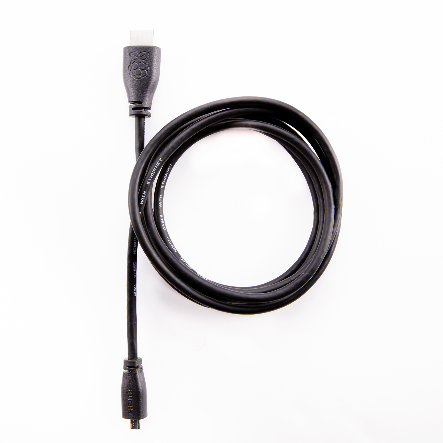 micro-sw-1m Raspberry Pi Micro-HDMI auf HDMI Kabel (1m, schwarz)