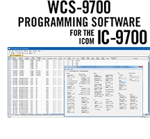 WCS-9700 Programmiersoftware für IC-9700