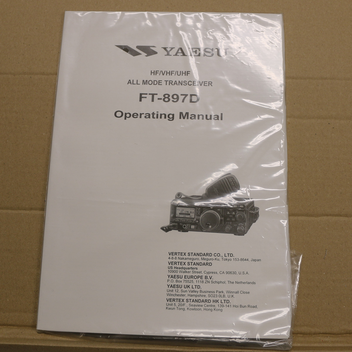 Yaesu FT-897D Operating Manual