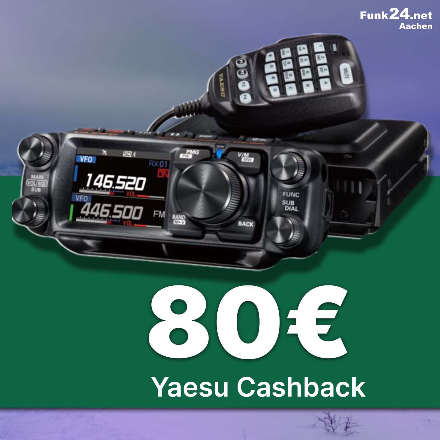 Yaesu FTM-500DE Mobilfunkgerät