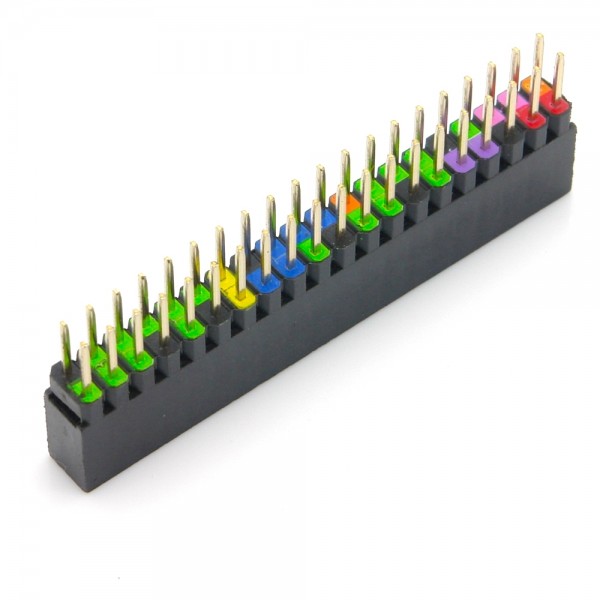 40Pin Stiftleiste für Raspberry Pi GPIO, 6,2mm 40Pin Stiftleiste für Raspberry Pi GPIO, 6,2mm