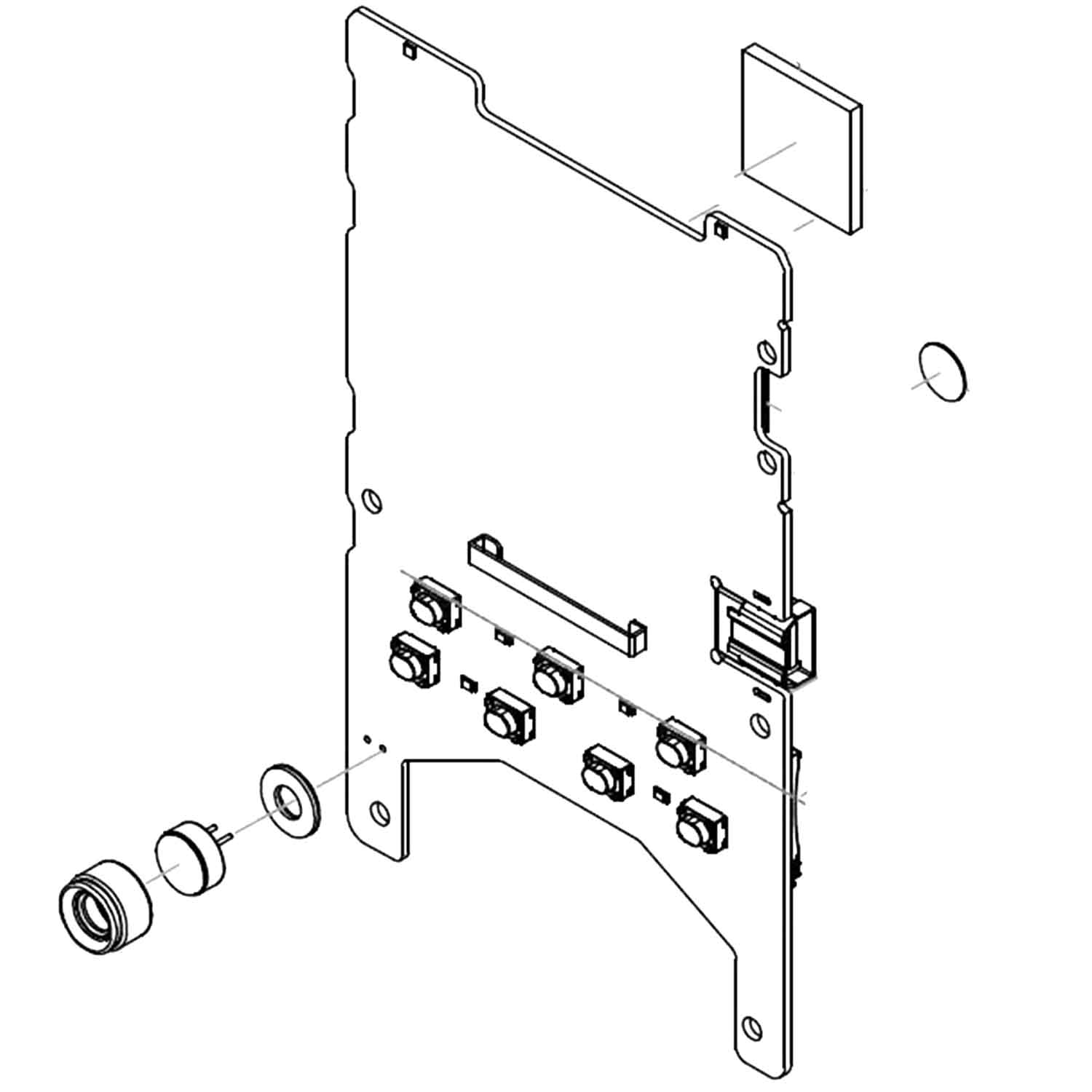 YAESU CS2693703 CNTL-ASSY FT-5