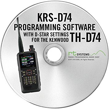 RT-Systems KRS-D74 Programmiersoftware Kenwood TH-D74