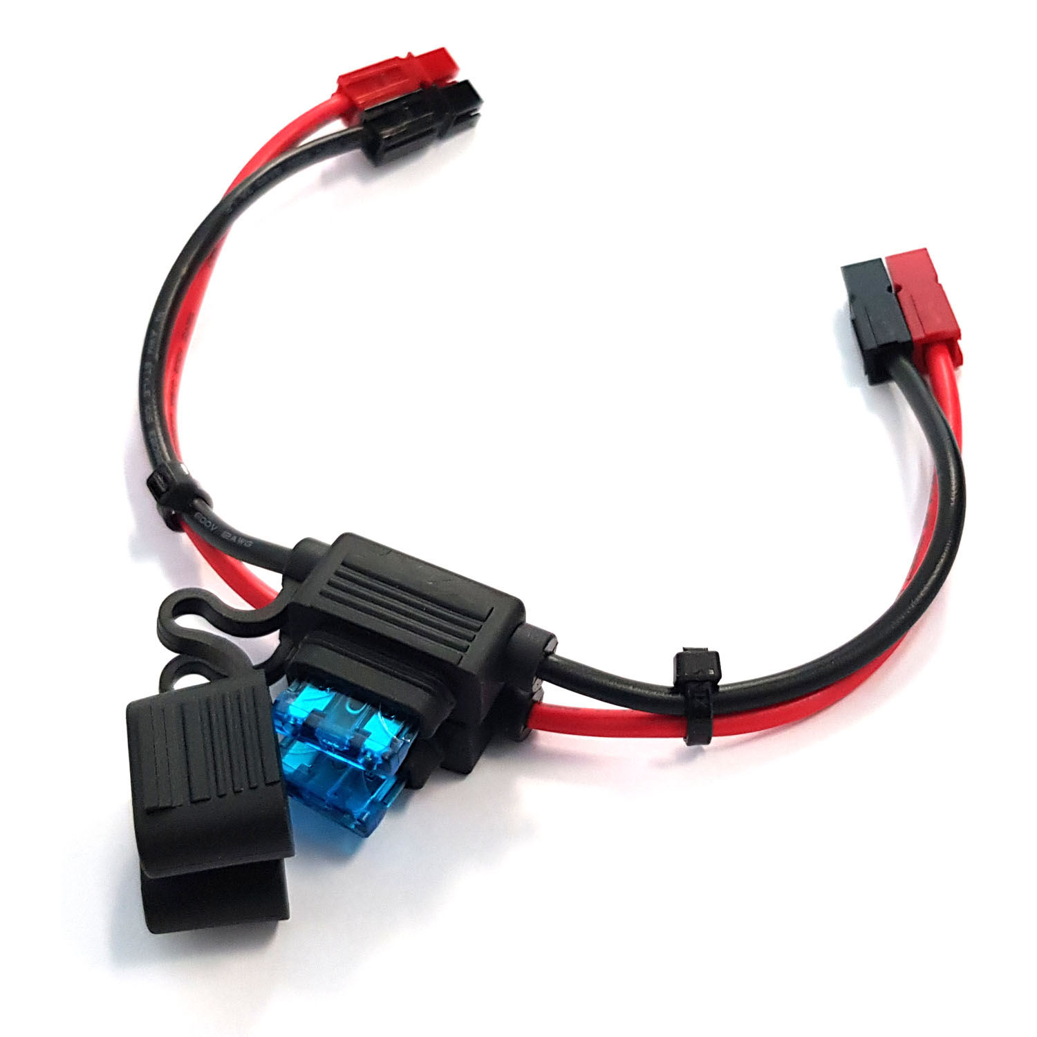 PowerPole®-Kabel mit KFZ-Sicherungen 15A